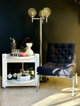 Load image into Gallery viewer, Luigi Massoni, Guzzini Style Drinks Trolley
