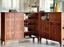 Load image into Gallery viewer, Vintage / Art Deco Style Two-Piece Wall Cabinet