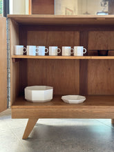 Load image into Gallery viewer, Retro Oak Sideboard with additional Top storage