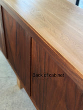 Load image into Gallery viewer, Retro Oak Sideboard with additional Top storage