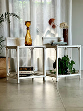 Load image into Gallery viewer, Vintage Pair of Cane Pedestals