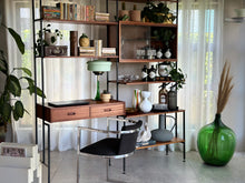 Load image into Gallery viewer, Mid-Century Modular Steel & Wood Modular Unit