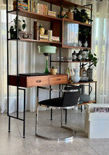 Load image into Gallery viewer, Mid-Century Modular Steel & Wood Modular Unit