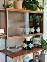 Load image into Gallery viewer, Mid-Century Modular Steel & Wood Modular Unit
