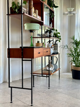 Load image into Gallery viewer, Mid-Century Modular Steel & Wood Modular Unit