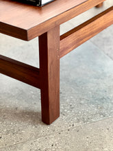 Load image into Gallery viewer, Vintage Coffee Table with Solid Kiaat Base