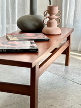 Load image into Gallery viewer, Vintage Coffee Table with Solid Kiaat Base