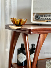 Load image into Gallery viewer, Vintage Two-Tier Drinks Trolley With Wishbone Legs