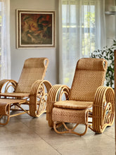 Load image into Gallery viewer, Luxurious Cane Recliner