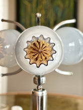 Load image into Gallery viewer, Bold Occasional Table Lamp - Chrome and Murano