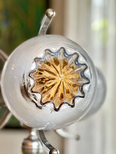 Load image into Gallery viewer, Bold Occasional Table Lamp - Chrome and Murano