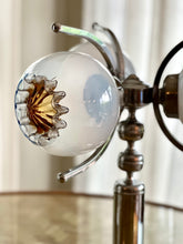 Load image into Gallery viewer, Bold Occasional Table Lamp - Chrome and Murano