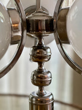 Load image into Gallery viewer, Bold Occasional Table Lamp - Chrome and Murano
