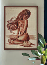 Load image into Gallery viewer, Framed Tapestry - Nude on the Beach