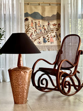 Load image into Gallery viewer, Eye-Catching Hammered Red Copper Occasional Lamp