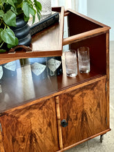 Load image into Gallery viewer, Art Deco Drinks Server/Bar Cart