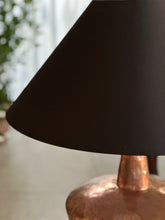 Load image into Gallery viewer, Eye-Catching Hammered Red Copper Occasional Lamp