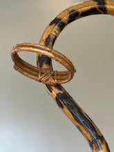 Load image into Gallery viewer, Rare MCM Bamboo and Rattan Plant Stand
