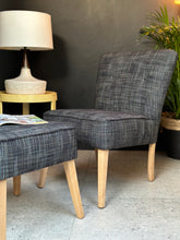 Load image into Gallery viewer, Retro Occasional Chair & Footstool