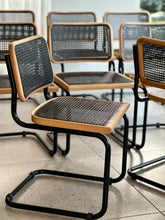 Load image into Gallery viewer, Set of 10 Cesca-Style Dining Chairs