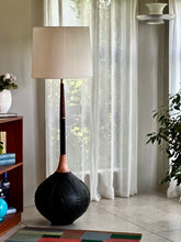 Load image into Gallery viewer, Retro Ceramic and Copper Floor Lamp