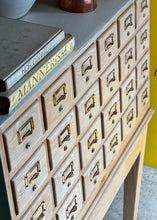 Load image into Gallery viewer, Library Index Cabinet with 24-Drawers