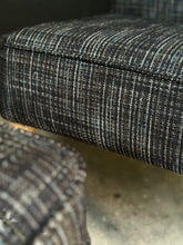 Load image into Gallery viewer, Retro Occasional Chair & Footstool