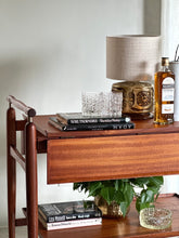 Load image into Gallery viewer, Extendable Mid-Century Drinks trolley