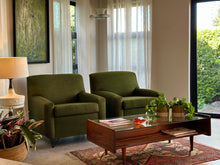 Load image into Gallery viewer, Pair of Retro Lounge Chairs
