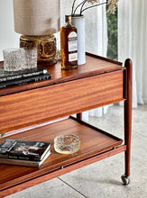Load image into Gallery viewer, Extendable Mid-Century Drinks trolley