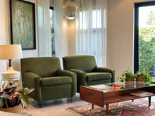 Load image into Gallery viewer, Pair of Retro Lounge Chairs