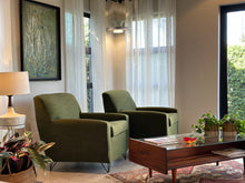 Load image into Gallery viewer, Pair of Retro Lounge Chairs