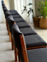 Load image into Gallery viewer, Set of 8 Vintage Dining Chairs