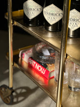 Load image into Gallery viewer, Petite Gilded Three-Tier Trolley