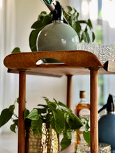Load image into Gallery viewer, Retro Two-Tier Drinks Trolley