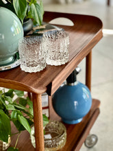 Load image into Gallery viewer, Retro Two-Tier Drinks Trolley