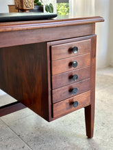 Load image into Gallery viewer, Vintage Solid Wood Desk