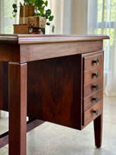 Load image into Gallery viewer, Vintage Solid Wood Desk