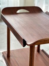 Load image into Gallery viewer, Retro Two-Tier Drinks Trolley