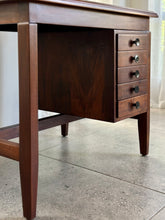 Load image into Gallery viewer, Vintage Solid Wood Desk