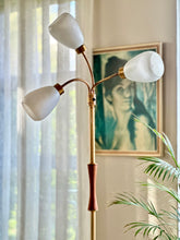 Load image into Gallery viewer, Vintage Floor Lamp with Mosaic base