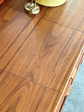 Load image into Gallery viewer, Walnut Dressing Table with Stool