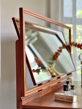 Load image into Gallery viewer, Walnut Dressing Table with Stool