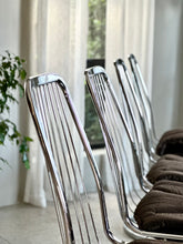 Load image into Gallery viewer, Mid-Century Chromed Dining Set - “Gastone Rinaldi” Style
