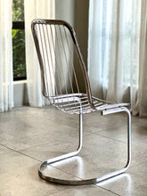 Load image into Gallery viewer, Mid-Century Chromed Dining Set - “Gastone Rinaldi” Style