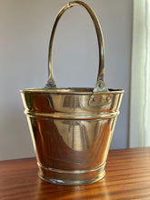 Load image into Gallery viewer, Vintage Brass Bucket/Planter