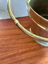 Load image into Gallery viewer, Vintage Brass Bucket/Planter