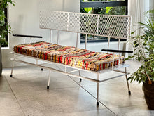 Load image into Gallery viewer, Vintage White Steel Benches (2 Available Separately)