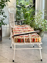 Load image into Gallery viewer, Vintage White Steel Benches (2 Available Separately)