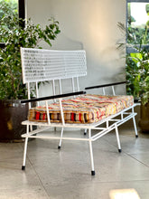 Load image into Gallery viewer, Vintage White Steel Benches (2 Available Separately)